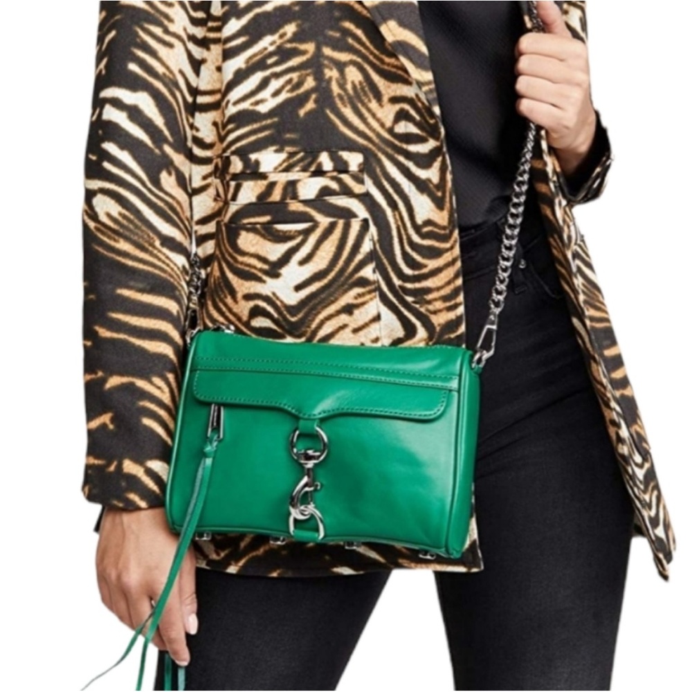 Rebecca Minkoff Mini M.A.C. Leather Crossbody Purse with Detachable Strap
